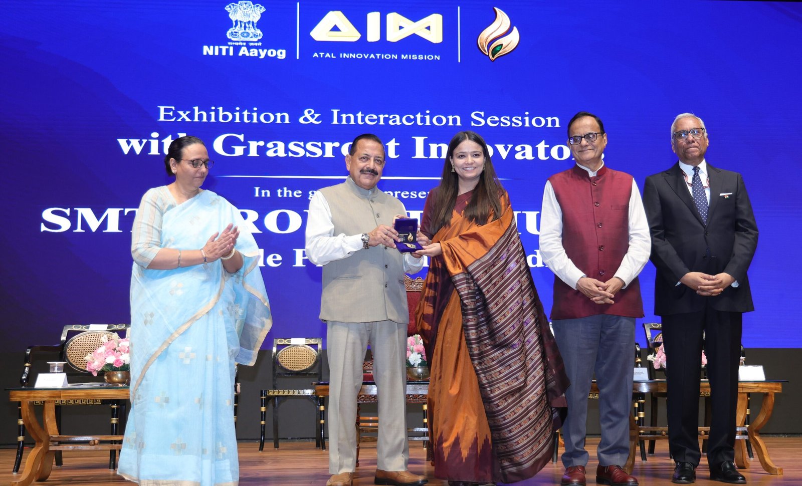 Soil Doctor recognised with the Grassroot Innovator Award at Rashtrapati Bhawan, 2026 Soil Doctor team receiving the Grassroot Innovator Award at Rashtrapati Bhawan 2026